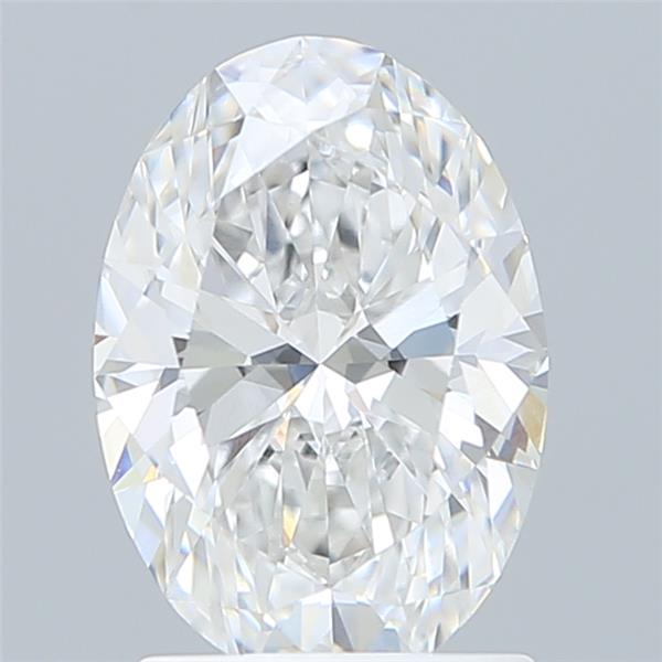 1.74 ct. oval Lab Grown Diamond front image