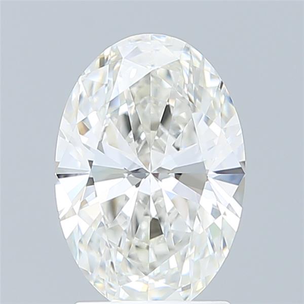 2.03 ct. oval Lab Grown Diamond front image