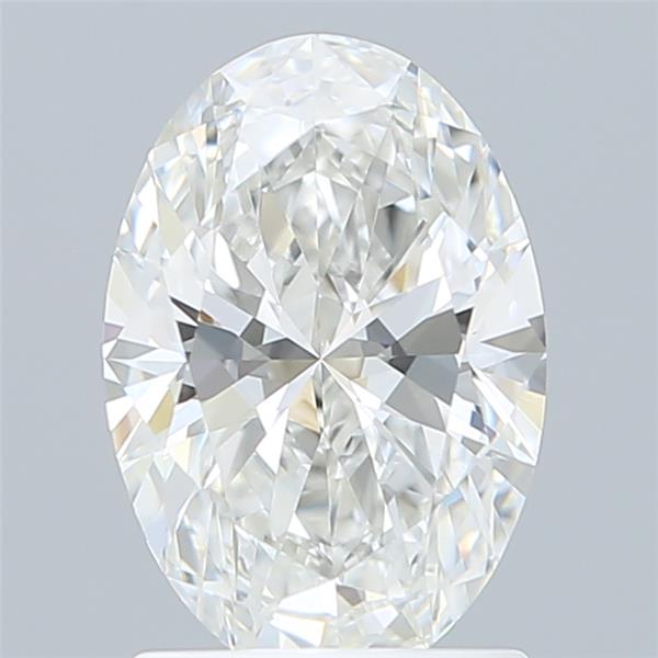 1.57 ct. oval Lab Grown Diamond front image