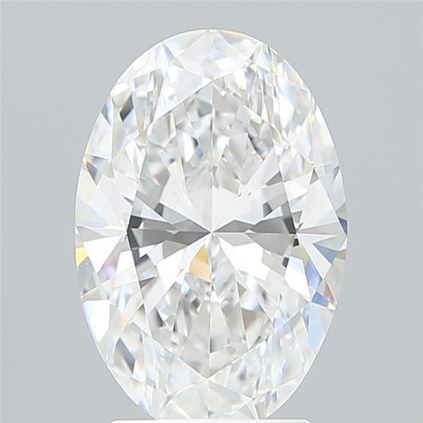 3.04 ct. oval Lab Grown Diamond front image