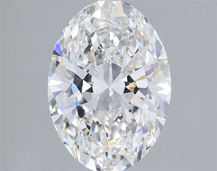 1.59 ct. oval Lab Grown Diamond front image