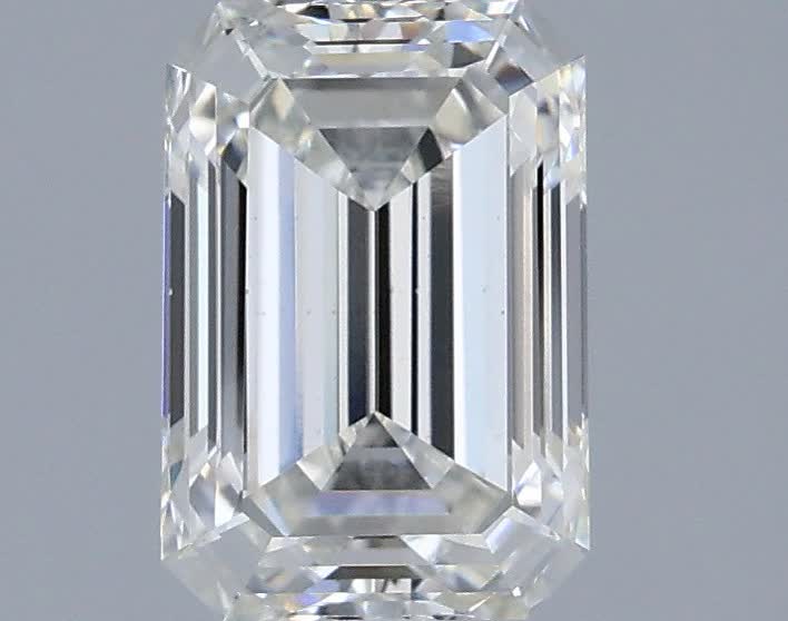 1.53 ct. emerald Lab Grown Diamond front image