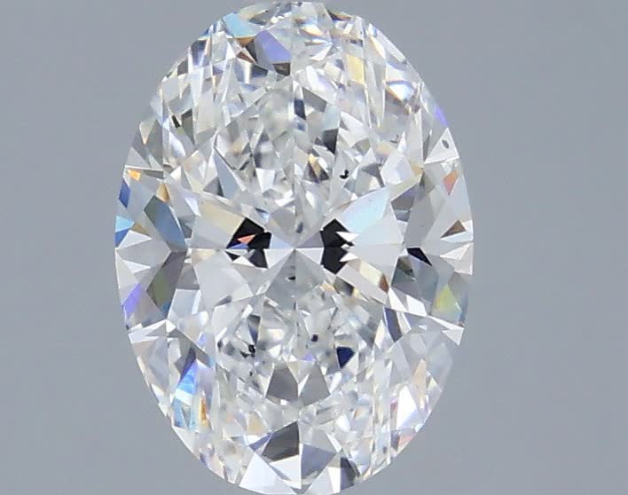 2.04 ct. oval Lab Grown Diamond front image