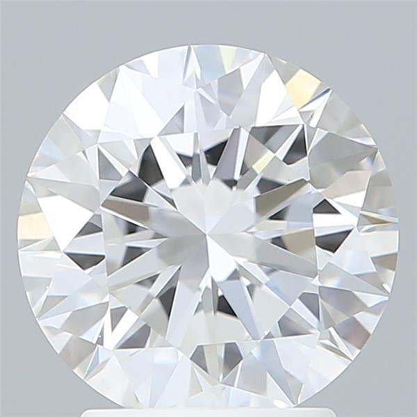 2.60 ct. round Lab Grown Diamond front image