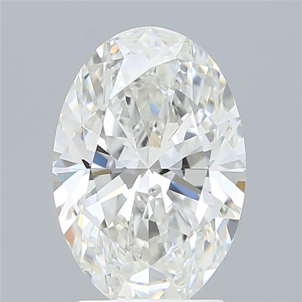 2.60 ct. oval Lab Grown Diamond front image