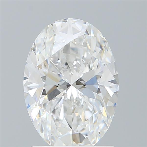 1.70 ct. oval Lab Grown Diamond front image