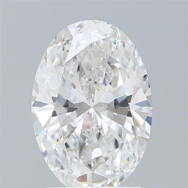 2.10 ct. oval Lab Grown Diamond front image