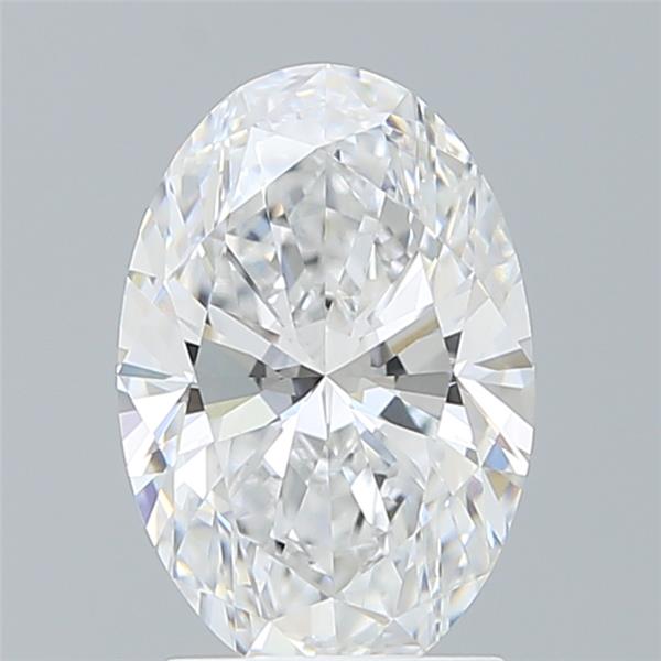 2.10 ct. oval Lab Grown Diamond front image