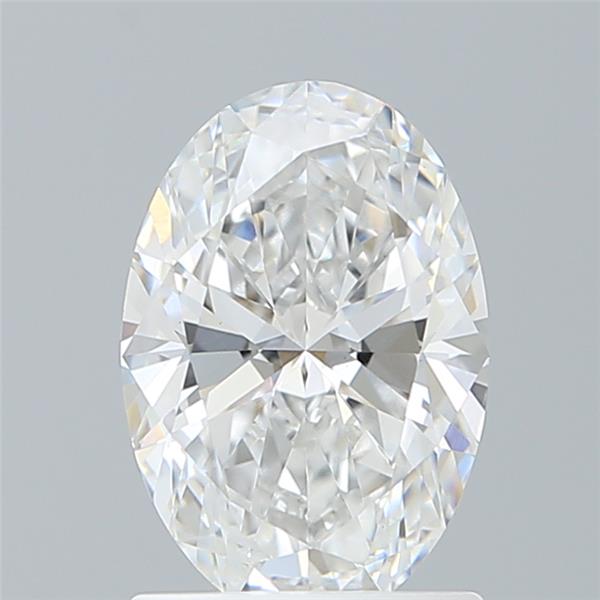 1.36 ct. oval Lab Grown Diamond front image