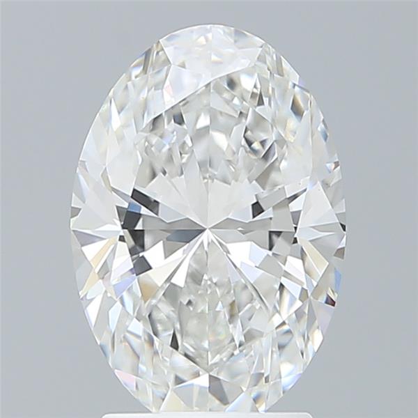 2.60 ct. oval Lab Grown Diamond front image