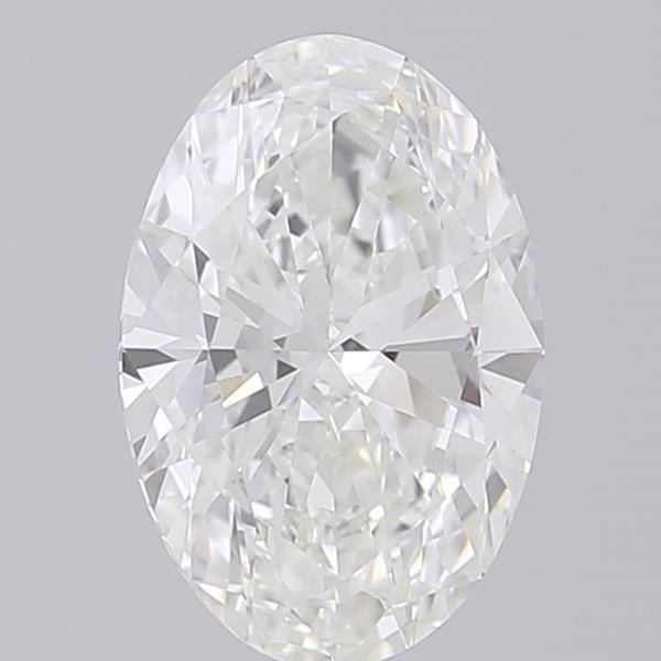 2.08 ct. oval Lab Grown Diamond front image