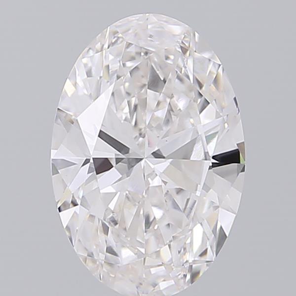 2.09 ct. oval Lab Grown Diamond front image