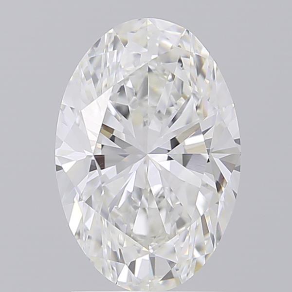 2.54 ct. oval Lab Grown Diamond front image