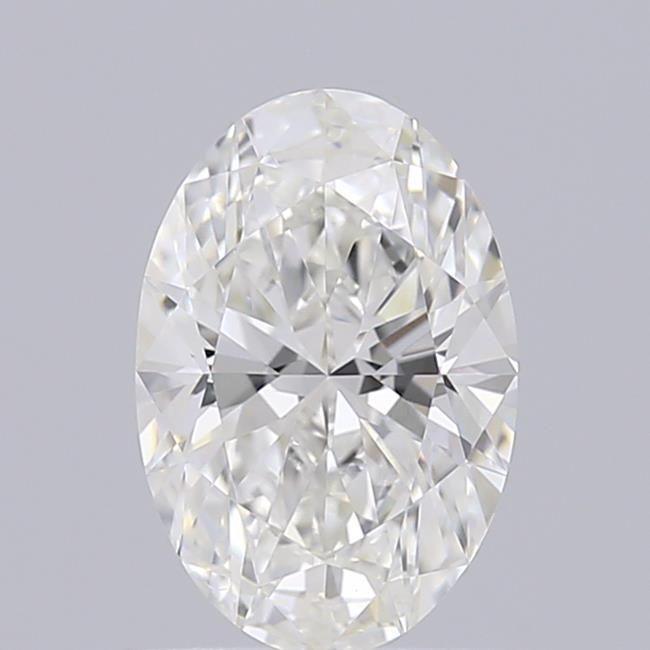 1.10 ct. oval Lab Grown Diamond front image