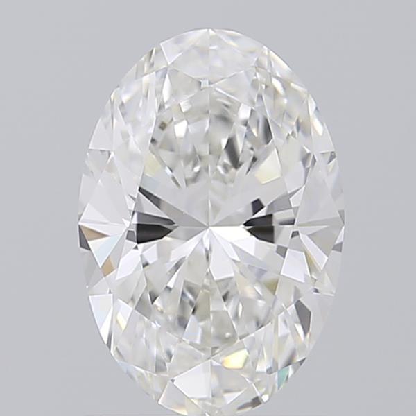 1.39 ct. oval Lab Grown Diamond front image