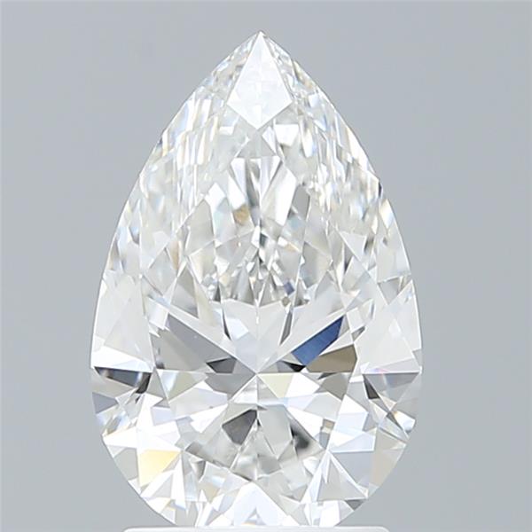 2.10 ct. pear Lab Grown Diamond front image