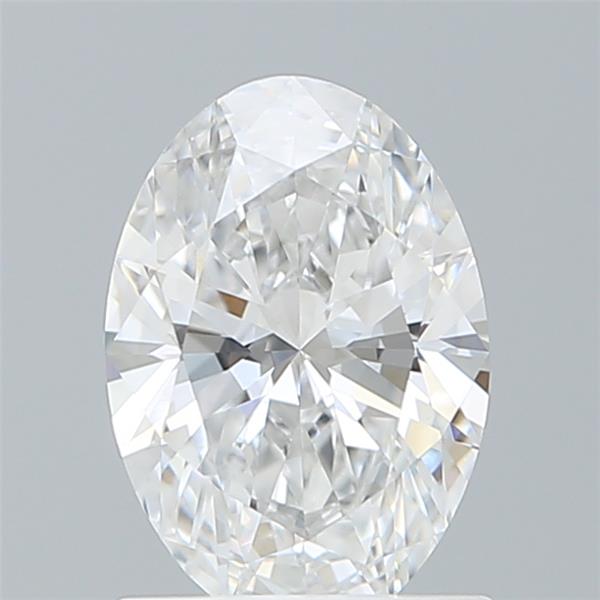 1.10 ct. oval Lab Grown Diamond front image
