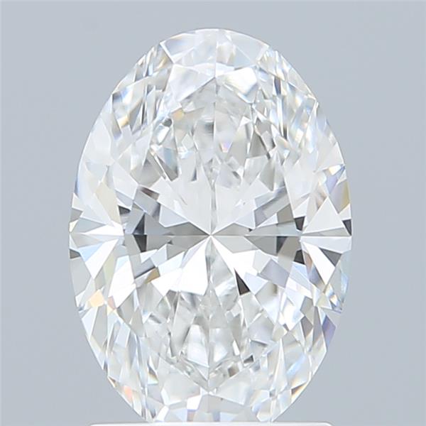 1.76 ct. oval Lab Grown Diamond front image