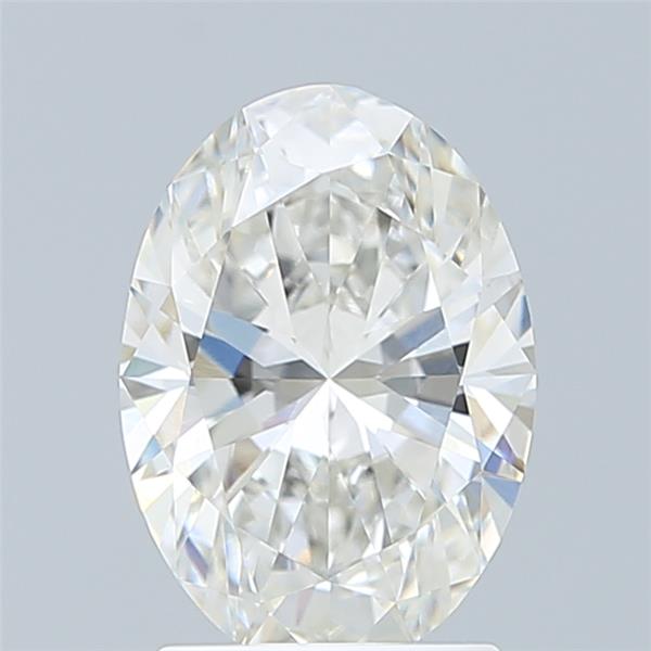 2.01 ct. oval Lab Grown Diamond front image