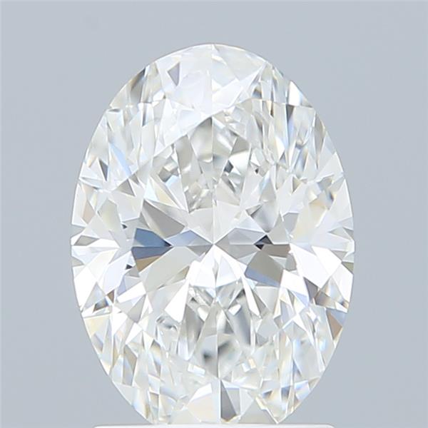 1.76 ct. oval Lab Grown Diamond front image