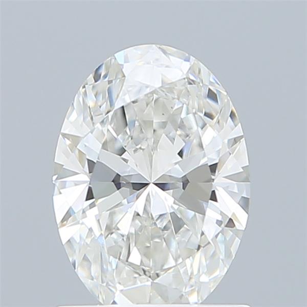 1.10 ct. oval Lab Grown Diamond front image