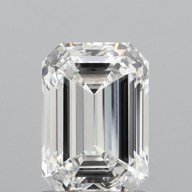 1.54 ct. emerald Lab Grown Diamond front image