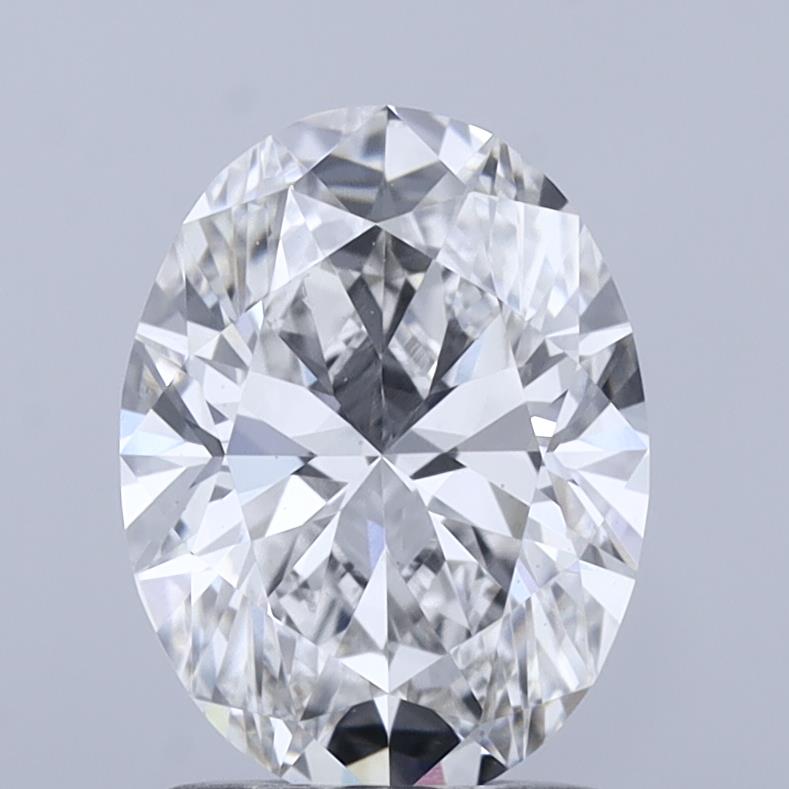 1.58 ct. oval Lab Grown Diamond front image