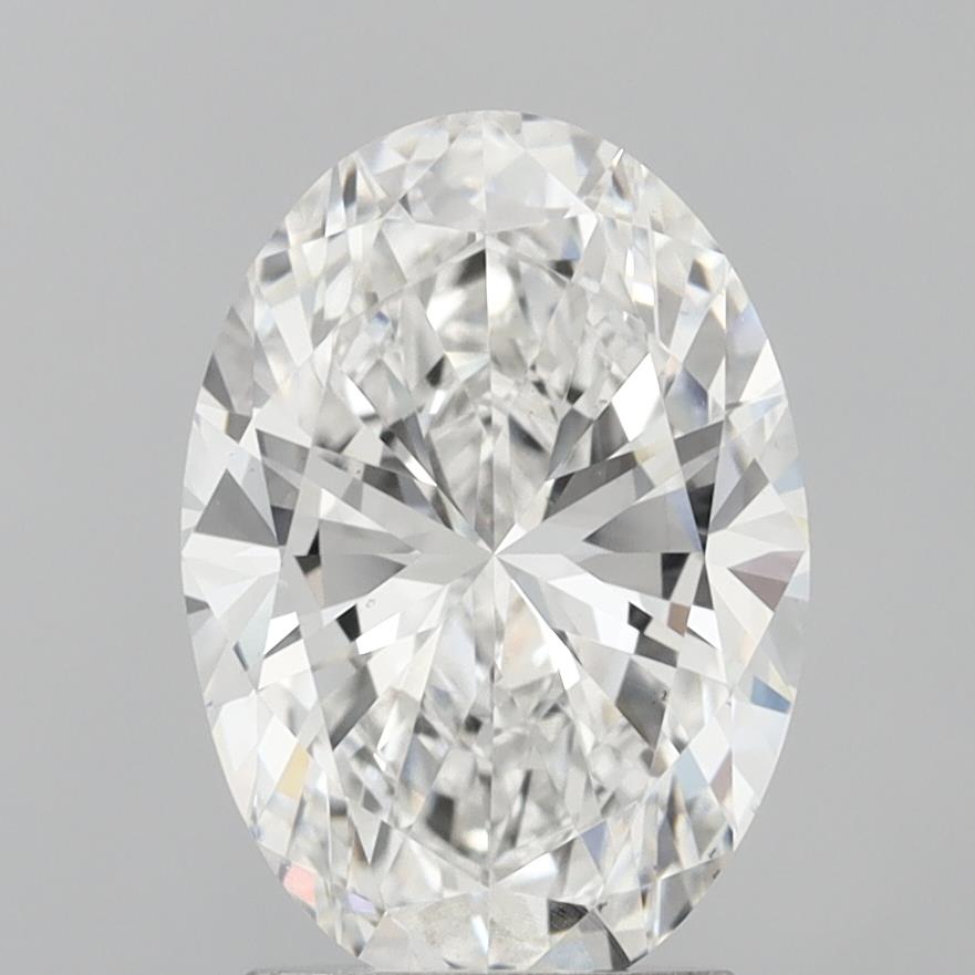 2.58 ct. oval Lab Grown Diamond front image