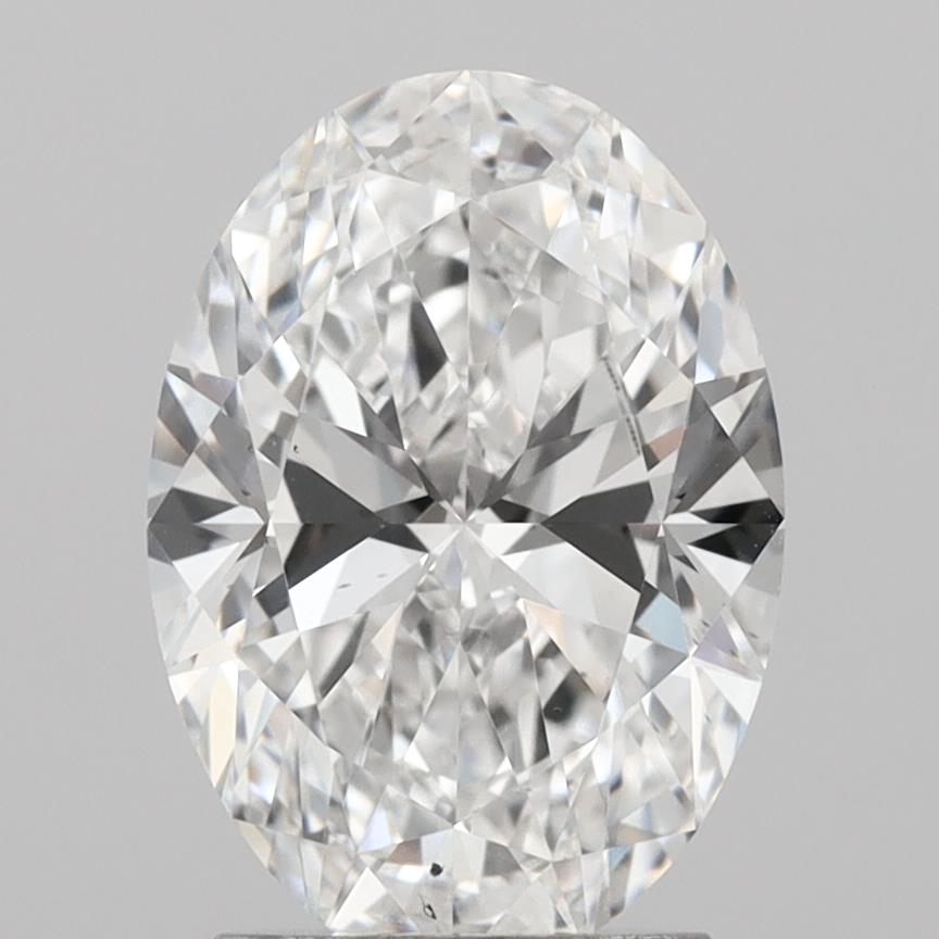 2.50 ct. oval Lab Grown Diamond front image