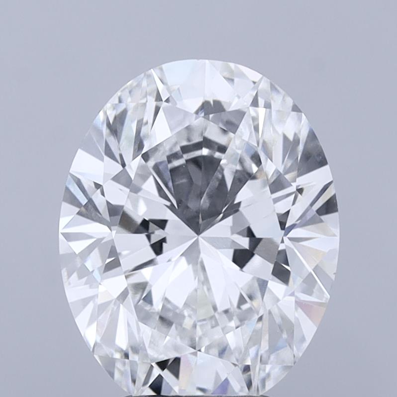4.02 ct. oval Lab Grown Diamond front image