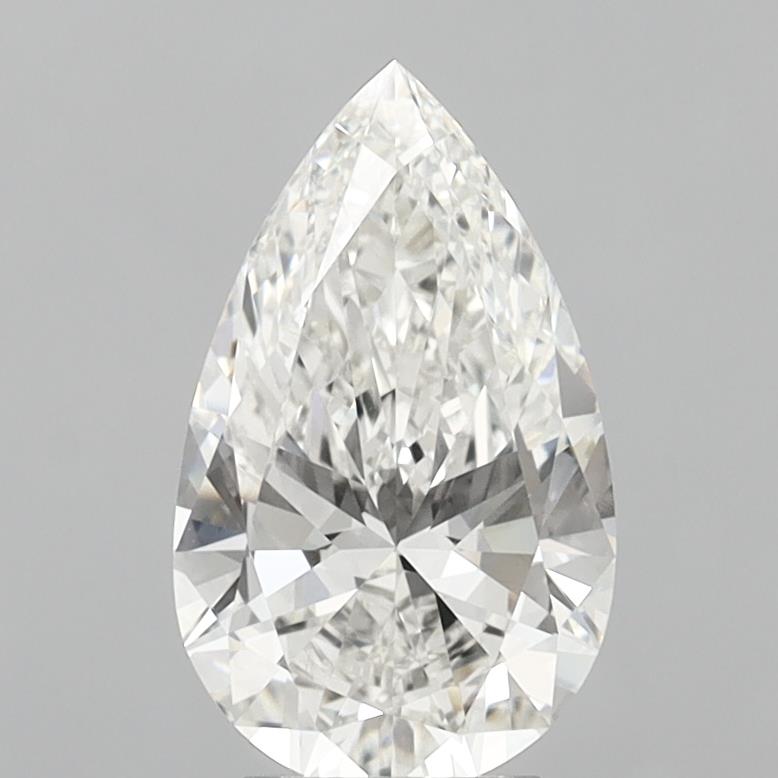 4.02 ct. pear Lab Grown Diamond front image