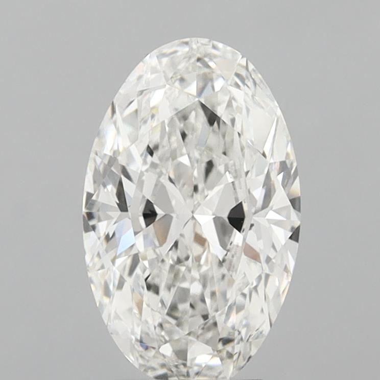 4.04 ct. oval Lab Grown Diamond front image