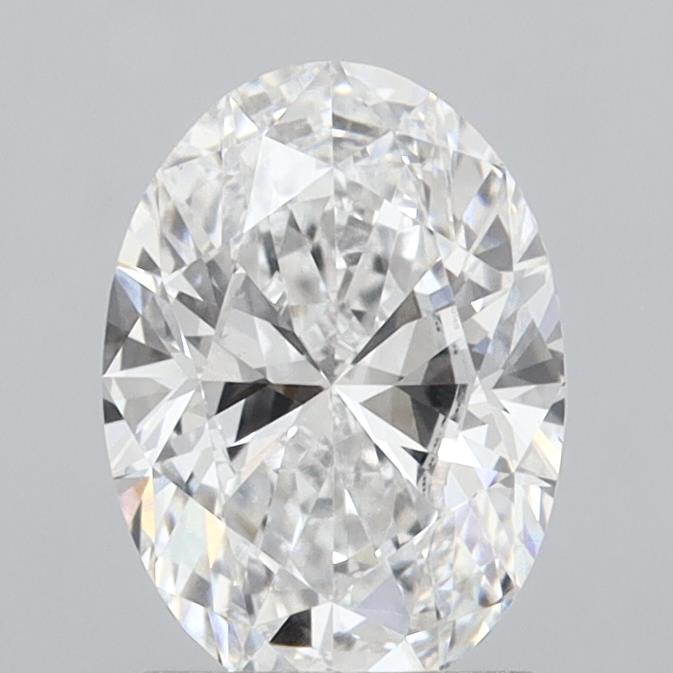 2.00 ct. oval Lab Grown Diamond front image