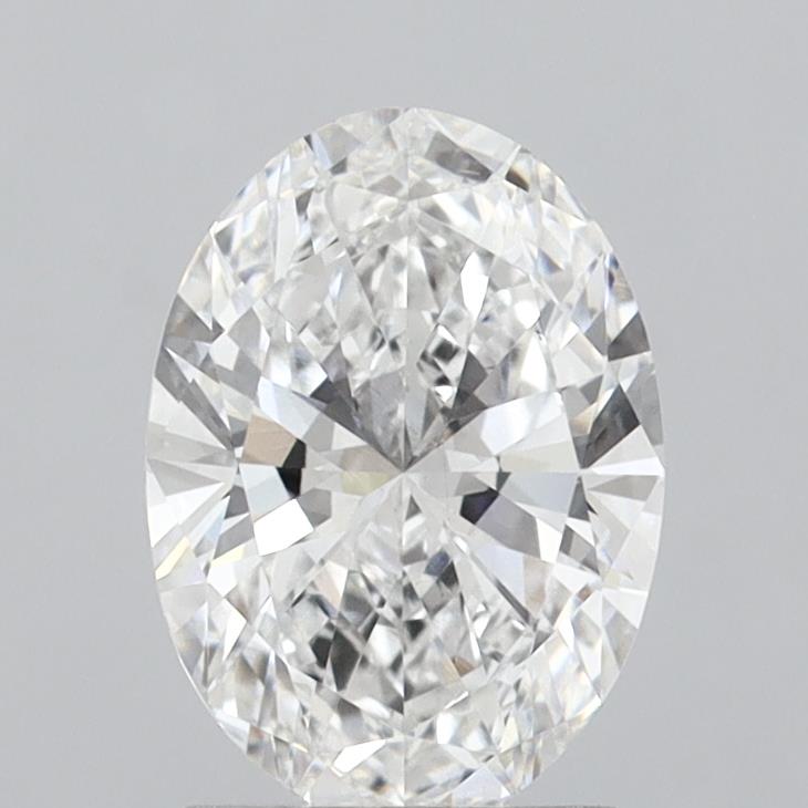 2.01 ct. oval Lab Grown Diamond front image