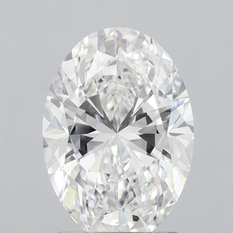 2.56 ct. oval Lab Grown Diamond front image