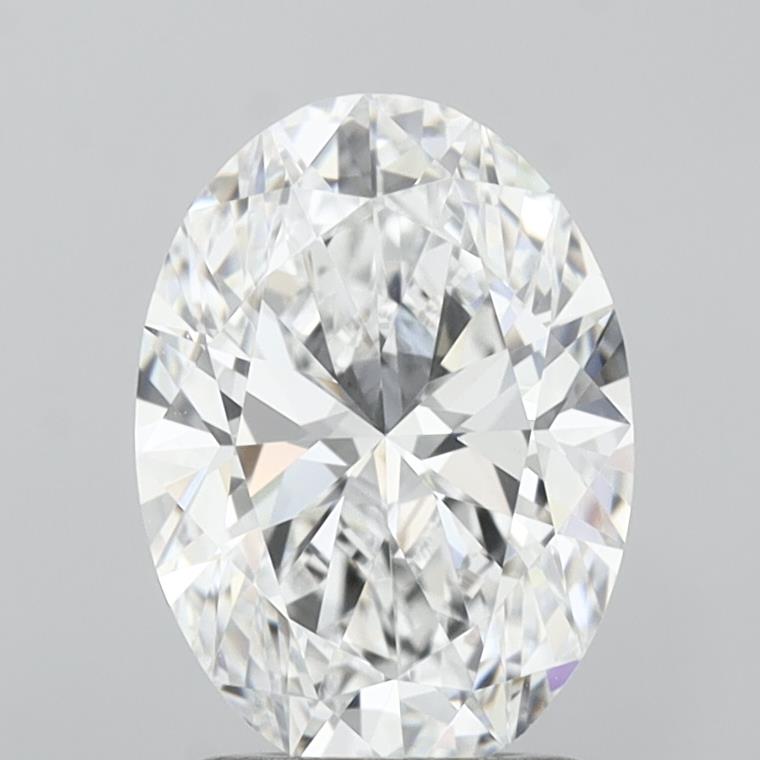 1.78 ct. oval Lab Grown Diamond front image