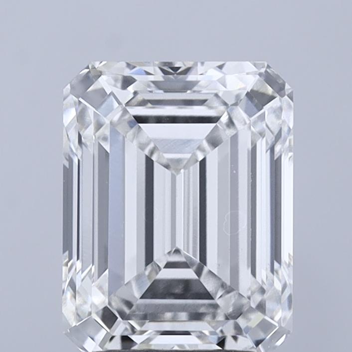 2.70 ct. emerald Lab Grown Diamond front image