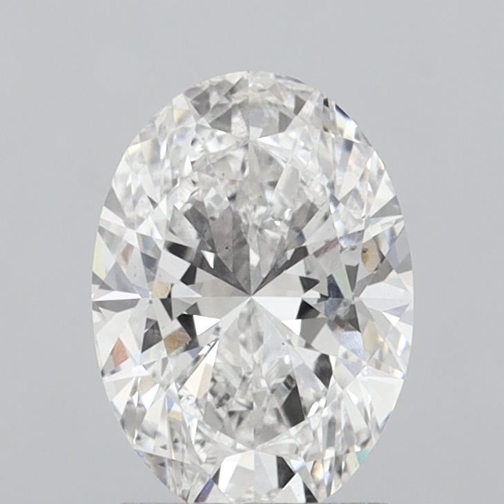 2.05 ct. oval Lab Grown Diamond front image