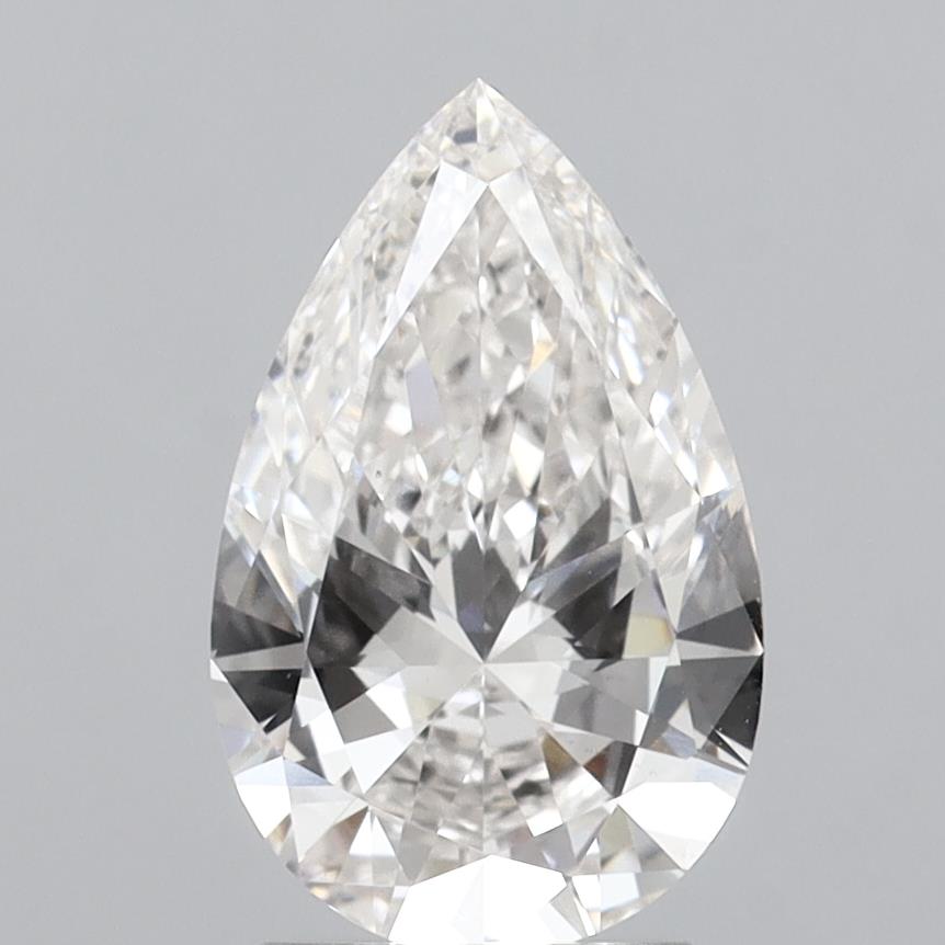 2.50 ct. pear Lab Grown Diamond front image