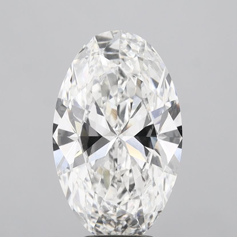 5.05 ct. oval Lab Grown Diamond front image