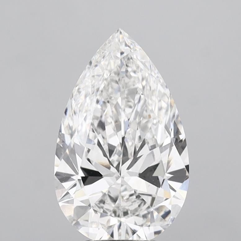 4.04 ct. pear Lab Grown Diamond front image