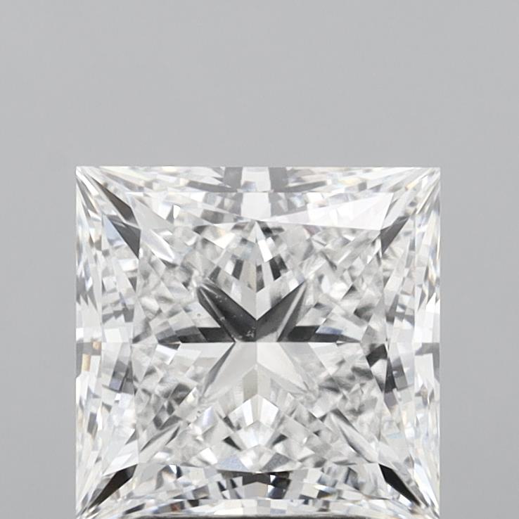 4.10 ct. princess Lab Grown Diamond front image