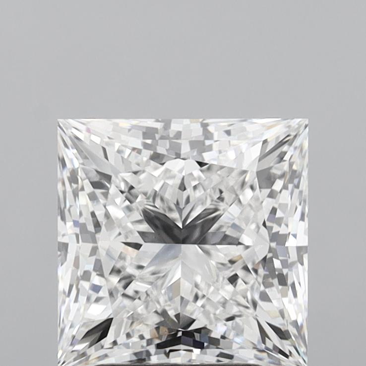 4.02 ct. princess Lab Grown Diamond front image