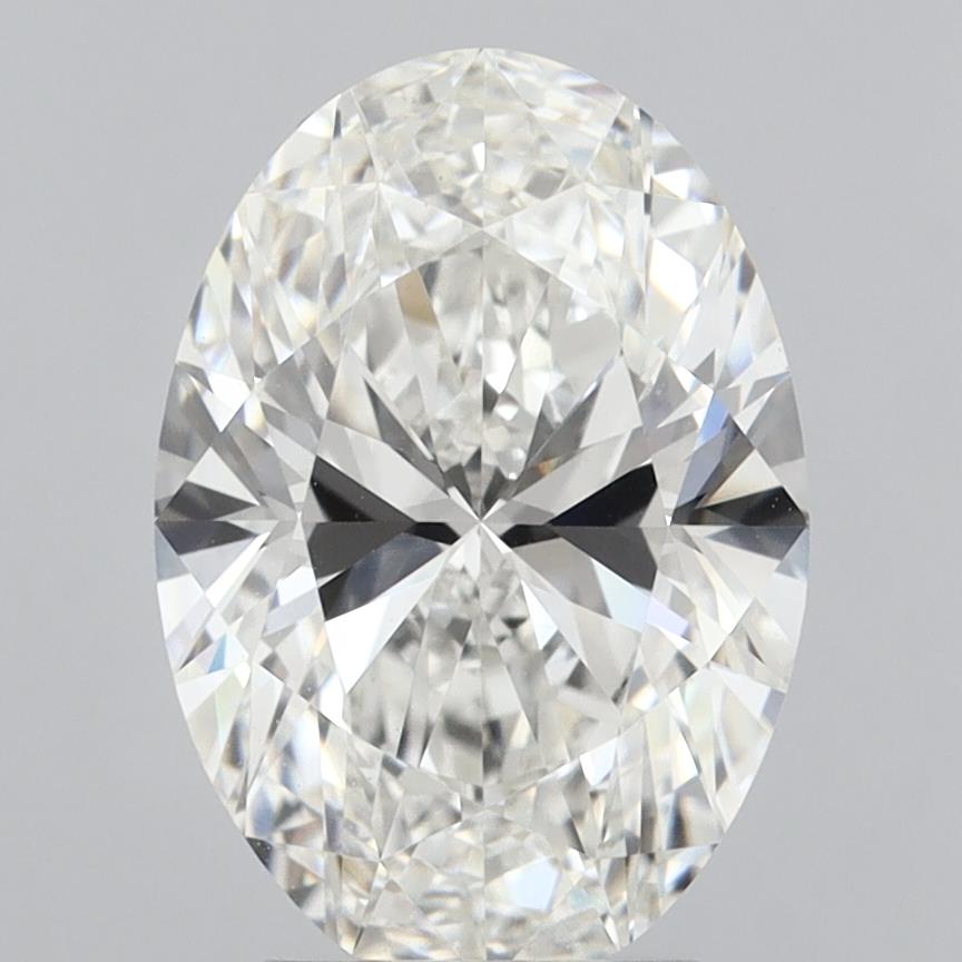 4.03 ct. oval Lab Grown Diamond front image