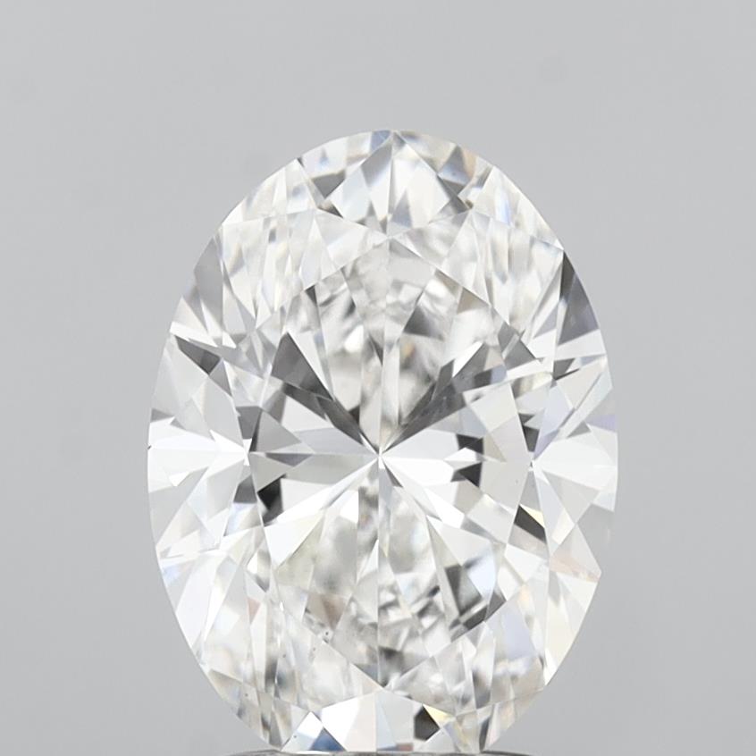 2.01 ct. oval Lab Grown Diamond front image