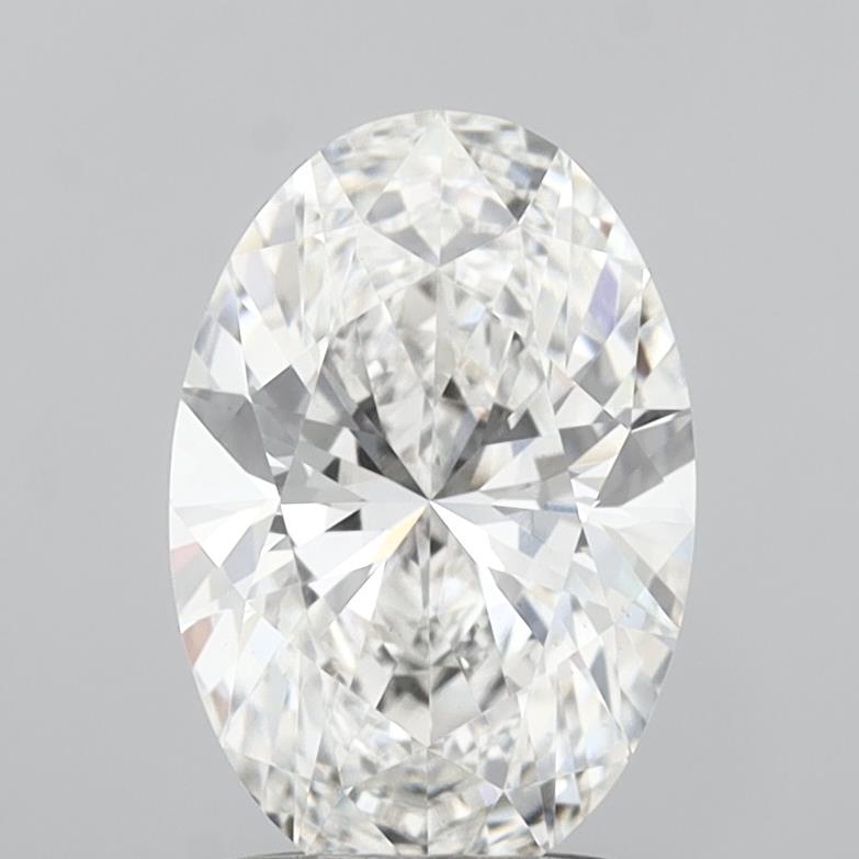 1.56 ct. oval Lab Grown Diamond front image