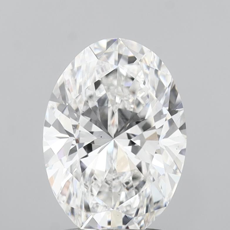 1.59 ct. oval Lab Grown Diamond front image