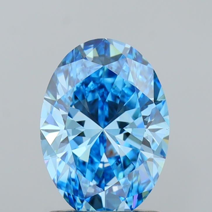 1.27 ct. oval Lab Grown Diamond front image