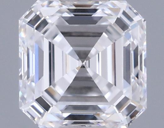 0.74 ct. asscher Lab Grown Diamond front image