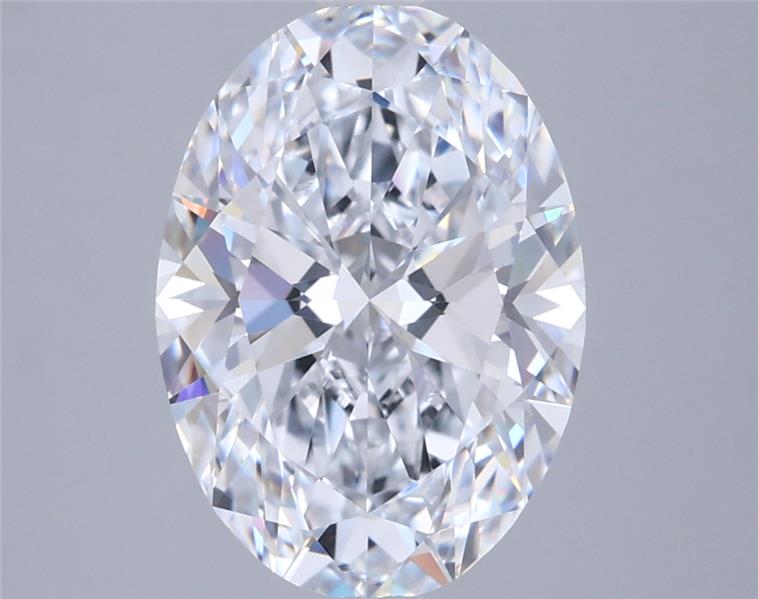 2.85 ct. oval Lab Grown Diamond front image